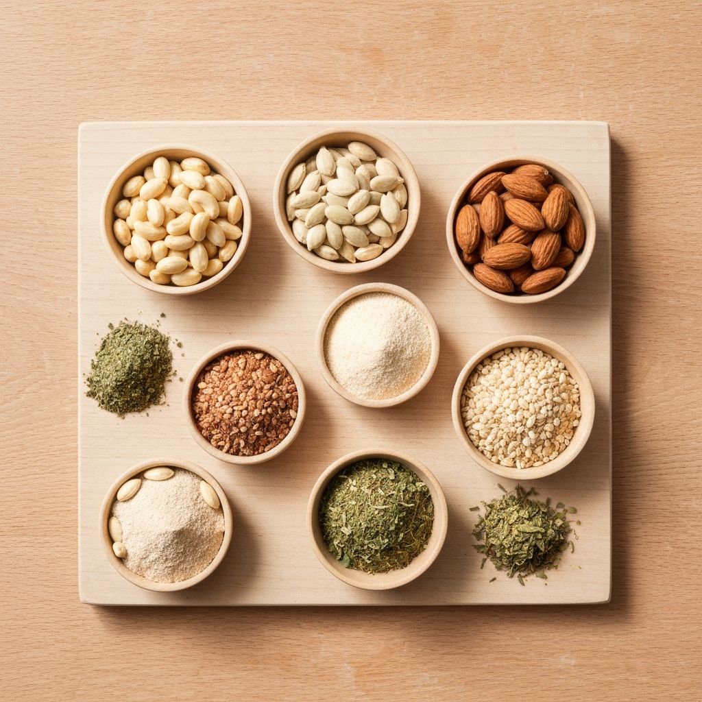 Natürliche Zutaten Sammlung